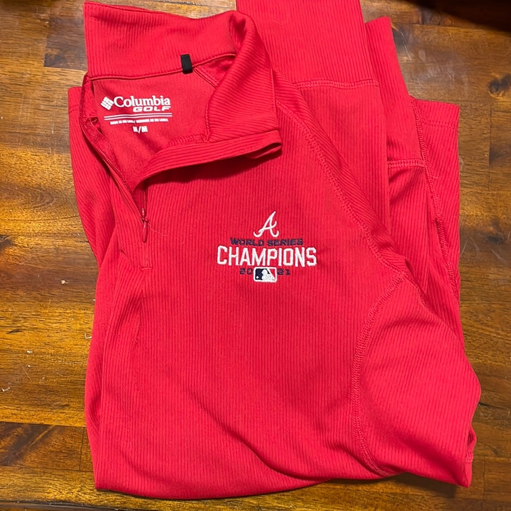 Columbia Golf Atlanta Braves long sleeve